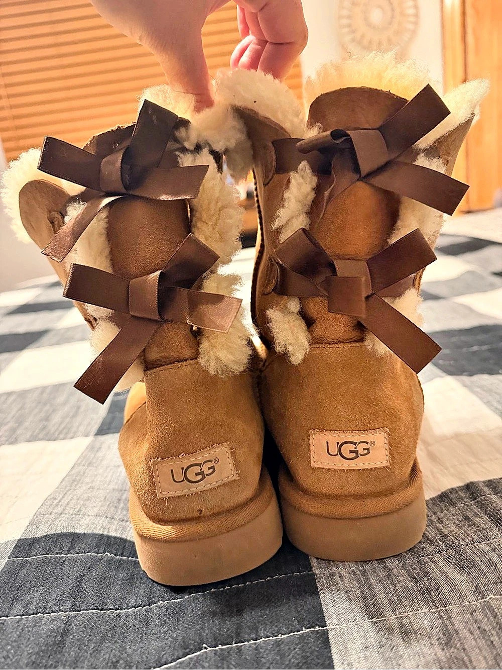 UGG Bailey Bow II Boot Brown